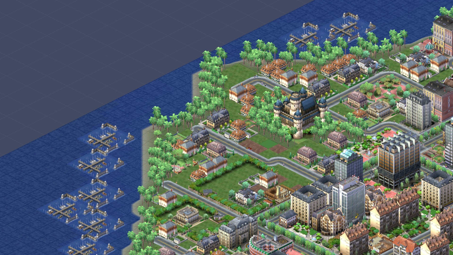 Simcity castle