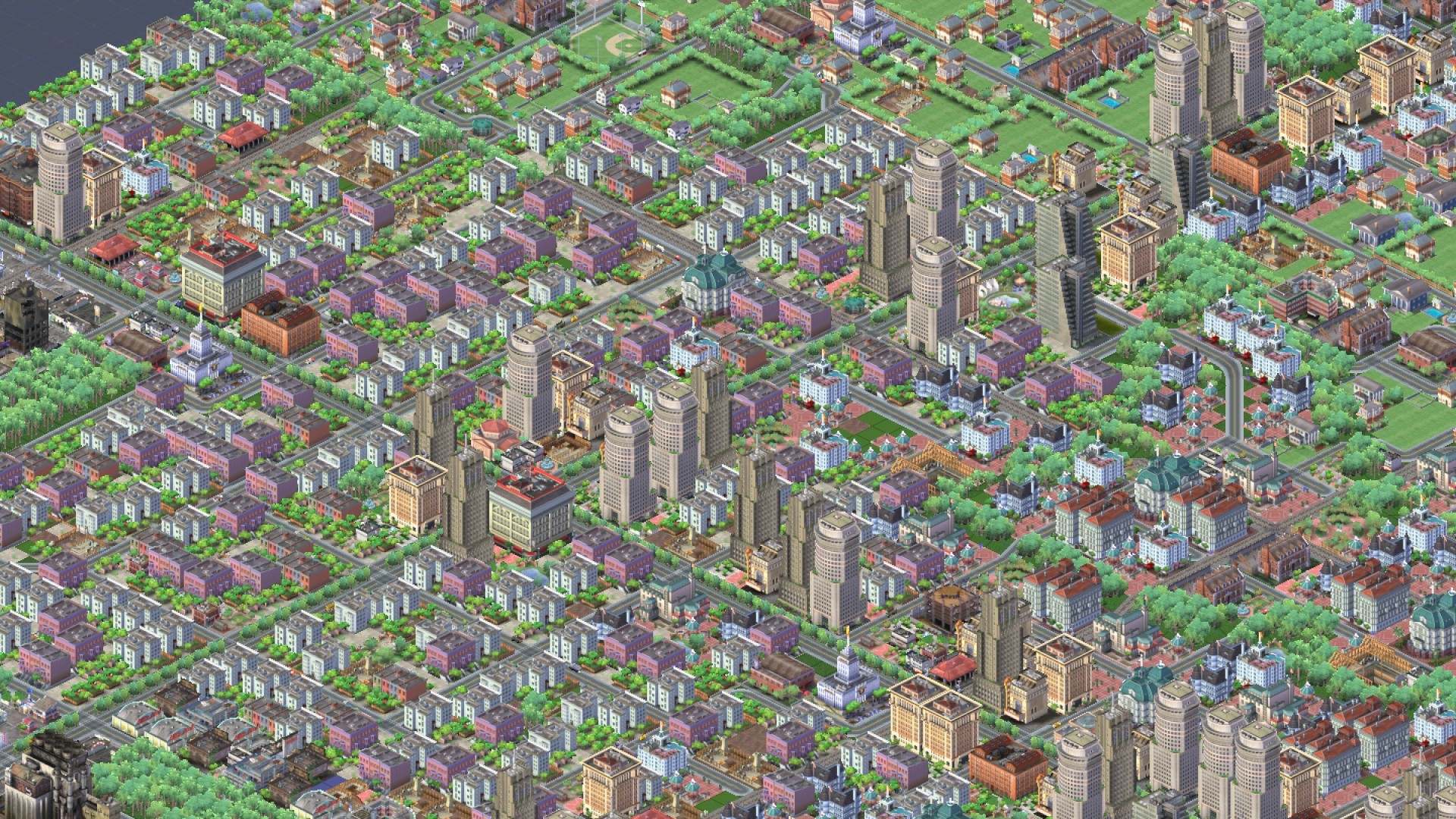 North American style medium density